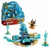 LEGO 71778 Ninjago Le Dérapage Spinjitzu : Le Pouvoir du Dragon de NYA, Jouet Toupie Ninja de Collection pour Enfants Dès 6 A