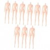 Totority 9 Pièces 12 Poupées pour Filles Bébé Fille Poupée Accessoires pour Filles Playhouse Accessoires Action Figure Access