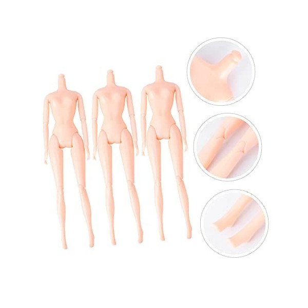 Totority 9 Pièces 12 Poupées pour Filles Bébé Fille Poupée Accessoires pour Filles Playhouse Accessoires Action Figure Access