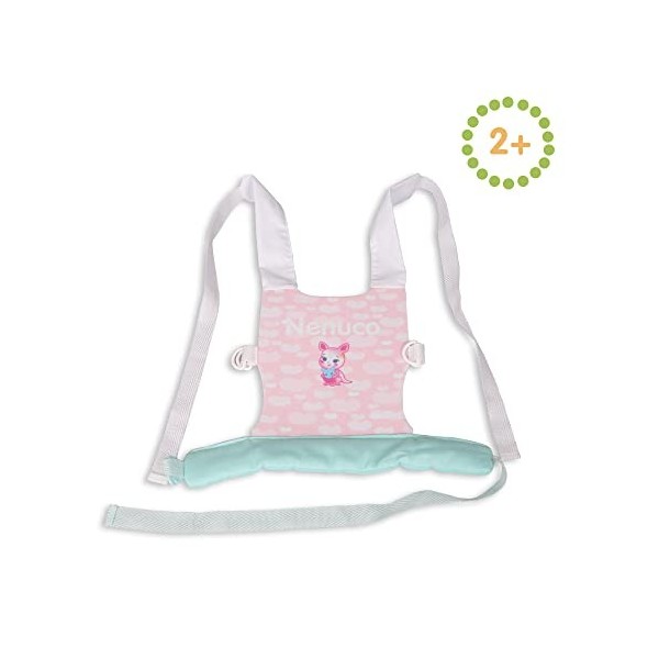 Nenuco Porte-bébé Jouet, NFN37000, Multicolore, Taille Unique