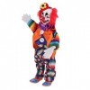 Perfeclan Jouet de Clown en Porcelaine pour Enfants, Décoration dhalloween - 25cm.23cm