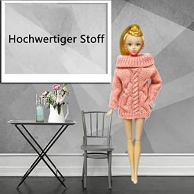 walenbily Robes de mode vêtements tenue 5 ensembles pour poupées de 11,5 pouces