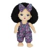 Poupée noire en peluche pour garçon | Jolie poupée afro caucasienne en peluche, douce et confortable, décoration dintérieur 