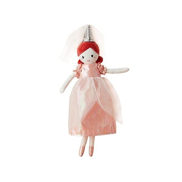 Apooke Poupée princesse de style nordique pour enfants, jouet en peluche pour fille, cheminée, vitrine, décoration de table
