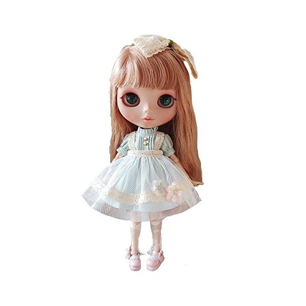 XiDonDon Poupée Vêtements Robe Costume pour Blyth, Ob24, Licca, Azone BJD Poupée Vêtements Jouets Accessoires Cadeaux Set1 