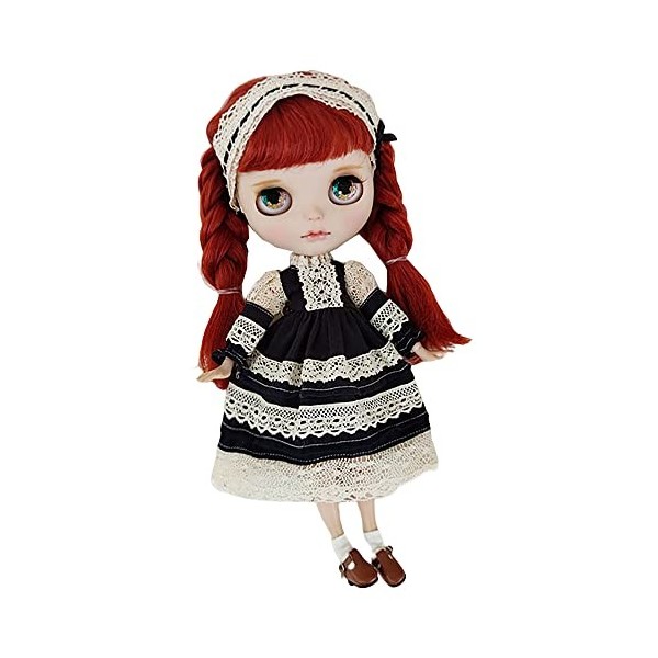 XiDonDon Poupée Vêtements Robe Costume pour Blyth, Ob24, Licca, Azone BJD Poupée Vêtements Jouets Accessoires Cadeaux Set1 