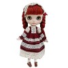 XiDonDon Poupée Vêtements Robe Costume pour Blyth, Ob24, Licca, Azone BJD Poupée Vêtements Jouets Accessoires Cadeaux Set1 