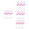 ibasenice 24 Pièces Support De Poupée Présentoir De Table Poupées pour Filles Présentoir De Bureau Support De Modèle De Poupé