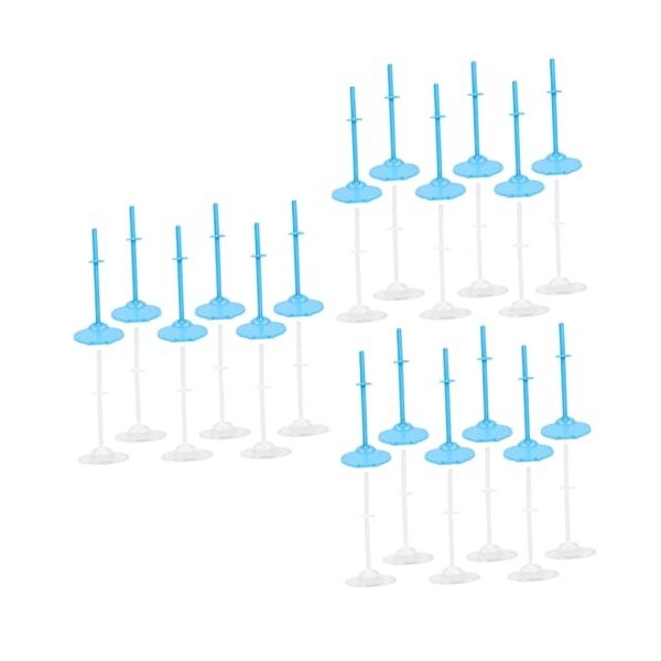 ibasenice 24 Pièces Support De Poupée Présentoir De Table Poupées pour Filles Présentoir De Bureau Support De Modèle De Poupé