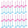 ibasenice 24 Pièces Support De Poupée Présentoir De Table Poupées pour Filles Présentoir De Bureau Support De Modèle De Poupé