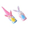 Didiseaon 2Pcs Oeuf De Lapin Tenant des Décorations De Bureau De Poupée Jouets De Bureau Bijoux De Printemps Figurines De Gno