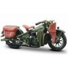 Maisto - 1/18 Moto Harley Davidson - 1942 WLA Flathead - Vert Militaire -