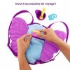 My Garden Baby Mon Porte-Bébé pour poupon Papillon 2-en-1, transformable en sac à langer avec 5 accessoires, jouet pour enfan