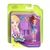 Mattel Polly Pocket Active Pose Doll Totes Cute Lili