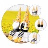 Toyvian 1Pc Abeille Poupée sans Visage Gnomes Suédois Peluche Abeille GNOME Miel Abeille Fournitures De Fête Décorations De B