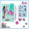 Ensemble de papeterie Barbie Super | Ensemble de papeterie scolaire | Cadeaux Barbie | Fournitures de papeterie | Papeterie B