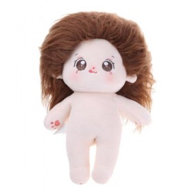 Kalttoy 20 Cm Bébé Poupée Nue Réaliste Reborns Poupée en Peluche Poseable Dressup Mode Idole-poupée pour Enfants Enfant en Ba