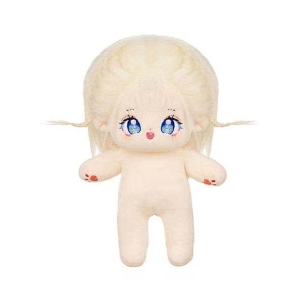 Kalttoy 20 Cm Bébé Poupée Nue Réaliste Reborns Poupée en Peluche Poseable Dressup Mode Idole-poupée pour Enfants Enfant en Ba