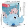 Jouet de Bain et Piscine pour bébé, Octopus Jouet de Bain, Jouet Bain Électrique Induction Arroseur Pulvérisateur deau Boule