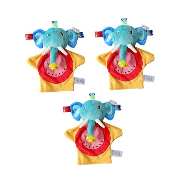 ibasenice 2 Pièces Jouets pour Bébé Jouets pour Nouveau-Né Nouveau-Né Animal en Peluche Bébé Jouet pour Enfants Jouet en Form
