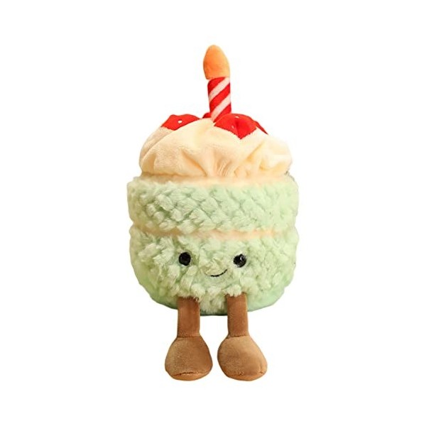 tinysiry ouet en Peluche de Maison de poupée, gâteau danniversaire en Peluche, Jouet en Peluche, Cadeau doreiller en Peluch