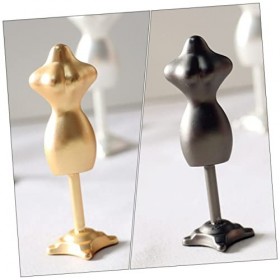 BESTonZON 3 Pièces Mini Cintre Photo Ornement Boîtes De Rangement Accessoires De Poupée Décoratifs Poupée Robe Mannequin Poup