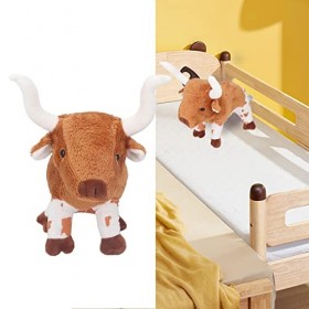 CUTULAMO Poupée Animale, Ferme Debout Doux Coutures Fines Jolie Conception Décoration De La Maison Enfants Bétail Jouet pour 