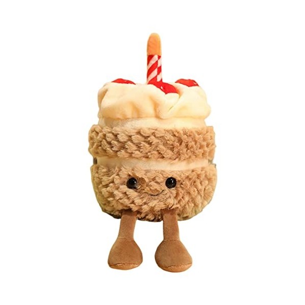 tinysiry ouet en Peluche de Maison de poupée, gâteau danniversaire en Peluche, Jouet en Peluche, Cadeau doreiller en Peluch