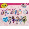 CRAYOLA Colour n Style Deluxe Doll Rose 918941.005