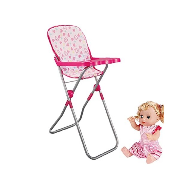 Poussette Bebe Jouet Fille, Landeau Poupee Fille, Jeu Poussette Poupée, Jeu Rôle Pépinière Poupée, Poussette 1 Pièce, Balanço