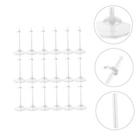 STOBOK 18Pcs Poupée Debout Jouets Poupées Fille Poupées Action Figure Stand Poupée Réglable Miniature Représente pour LAffic