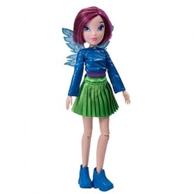 Bizak Winx poupée de Base, fée 24 cm et 7 Points darticulation, caractère fée Tecna 62511212 