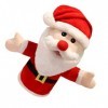 Jouet éducatif Santa Claus - Poupée en peluche - Jouet de Père Noël pour Talend Play Stocking Storytelling Noël Holiday Party