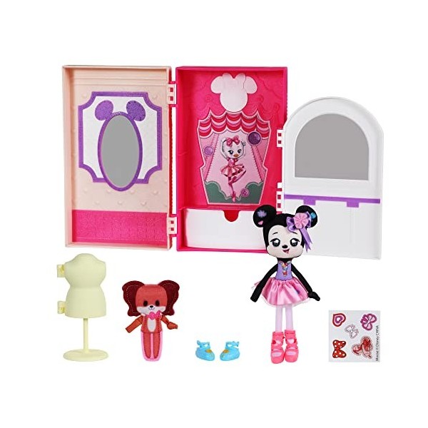 Disney Sweet Seams Poupée de Chiffon Douce 15,2 cm – 1 Jouet | Minnie Mouse & Fifi Ballot Studio