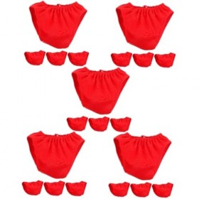 SAFIGLE 20 Pièces Accessoires De Vêtements De Poupée Couche De Poupée Réutilisable Jeu Dhabillage Drôle De Poupée sous-vêtem