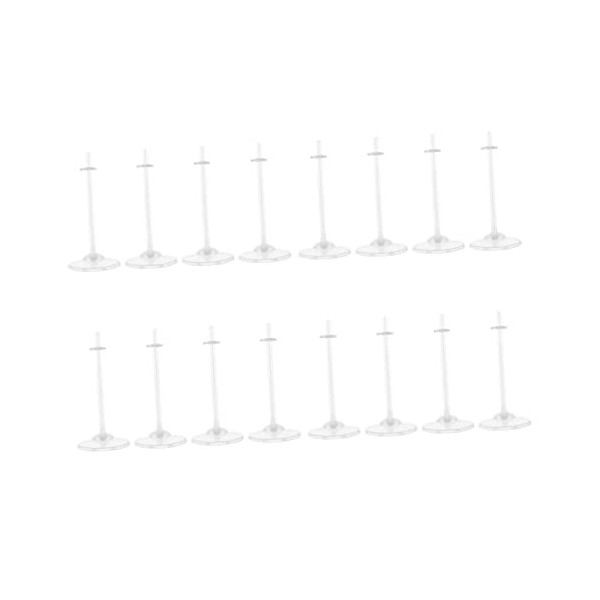 ibasenice 17 Pièces Support Debout De Poupée Supports De Poupée Détenteurs De Poupée Support De Moniteur Modèle Squelette Sup