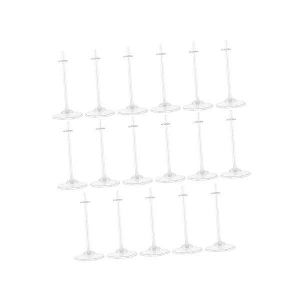 ibasenice 17 Pièces Support Debout De Poupée Supports De Poupée Détenteurs De Poupée Support De Moniteur Modèle Squelette Sup