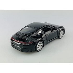Welly Porsche 911 992 4S Coupe Noir Nouvelle génération À partir de 2019 ca 1/43 1/36-1/46 Modèle Voiture