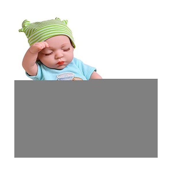Générique Poupées bébés - Poupée Nouveau-né endormie de 10 Pouces,Doux Nouveau-né Reborn Doll Toddler Real Life Size Baby Dol