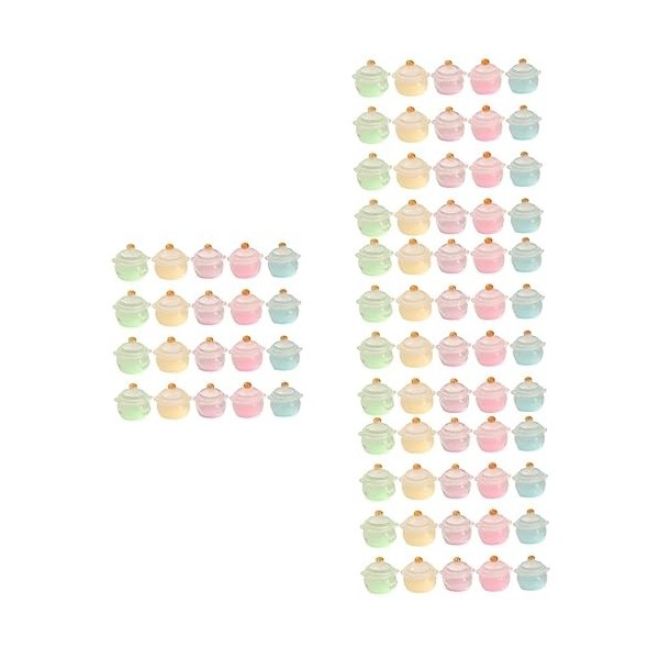 Toyvian 40 Pièces Accessoires De Maison De Poupée Embellissement De Coque De Téléphone Vêtements De Poupée Bébé Accessoires B