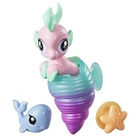 My Little Pony: Le Film – Bébé Poney Sirène – Crystal Pearl – Figurine 3 cm + Accessoires