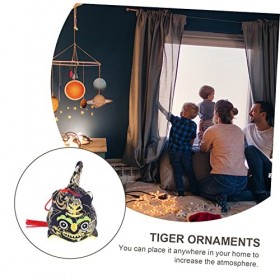 ibasenice 2 Pièces en Peluche Jouet Enfants Coussin en Peluche Animal en Peluche du Nouvel an Jouets De Voiture pour Bébé Jou