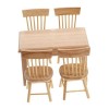 Toyvian 5 Pièces Accessoires De Meubles De Maison De Poupée Jouets De Camion Peinture pour Meuble en Bois Table en Bois Table