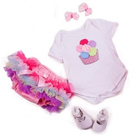 ZIYIUI Vêtements de Bébé Reborn Beautiful Camouflage Dress Suitable for 55cm-60cm Reborn Baby-Poupées Vêtements pour Nouveau-