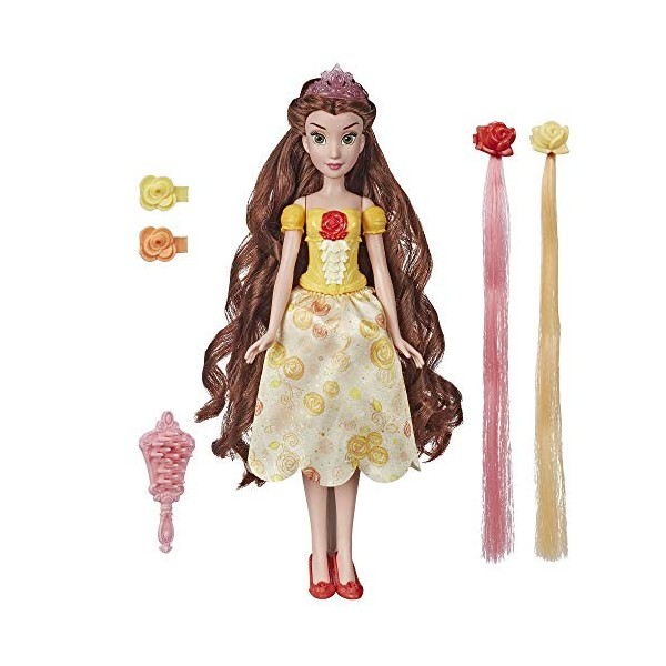 Disney Princesses La Belle et la Bête - Poupee Princesse Disney Belle à coiffer - 30cm