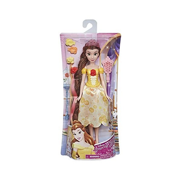 Disney Princesses La Belle et la Bête - Poupee Princesse Disney Belle à coiffer - 30cm