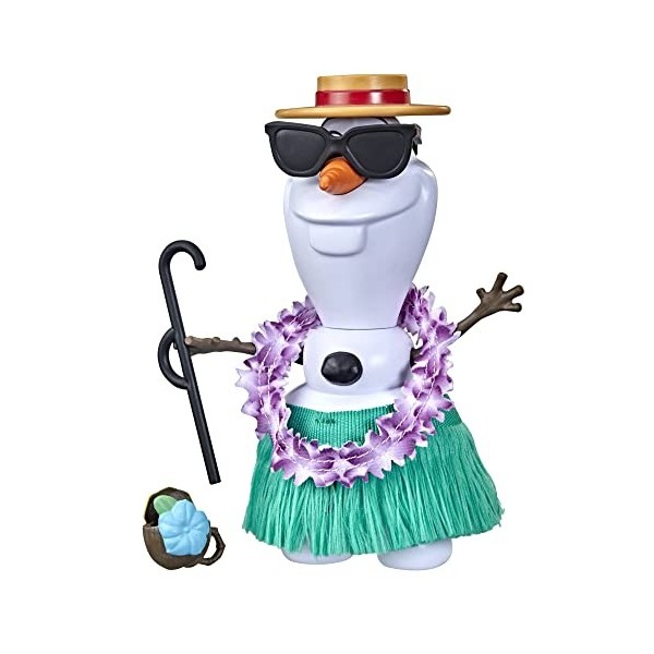 Disney Frozen Hasbro La Reine des neiges, Olaf en été, Jouet La Reine des neiges pour Filles et garçons, à partir de 3 Ans F3