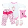 RUNGQIANY VêTements pour PoupéE Reborn Quatre Saisons Convient Aux GarçOns Et Aux Filles/Bebe Reborn Toddler Taille du Nouvea