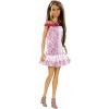 Barbie – Fashionista – Robe Rose Imprimé Python – Poupée Mannequin