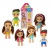 Giochi Preziosi Me Contro Te - Cutie Doll Hawaii, Cutie Doll à Sopresa Sofì O Luì, 6 Mini poupées différentes Qui se bronzent